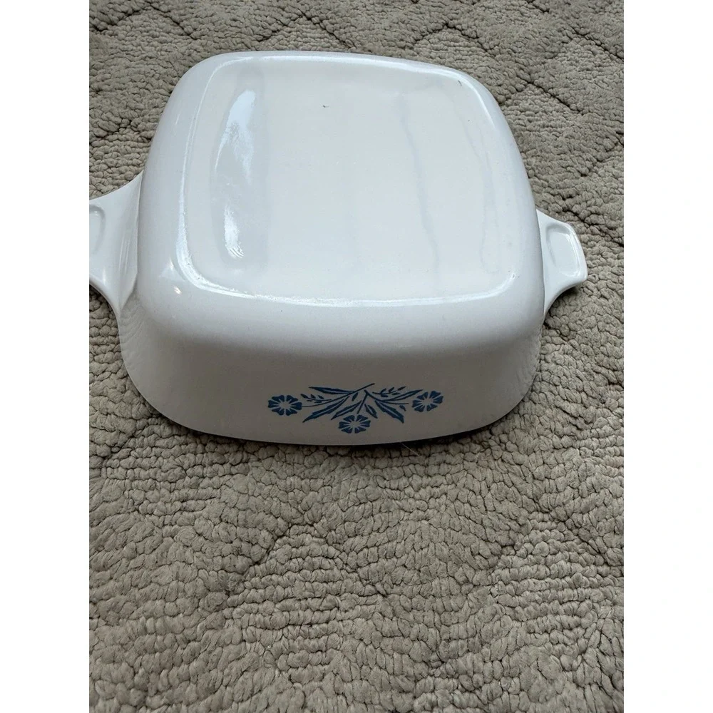 Corning Ware Blue Cornflower 1 3/4 cup Petite Pan Casserole No Lid